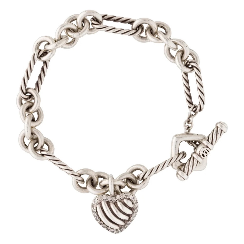 David Yurman Diamond Link Bracelet